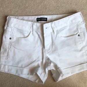 White Shorts